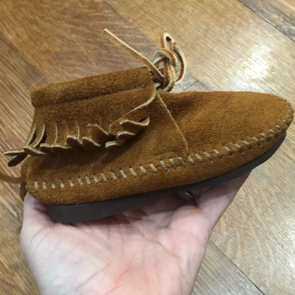 Vintage Kids Moccasin Shoes